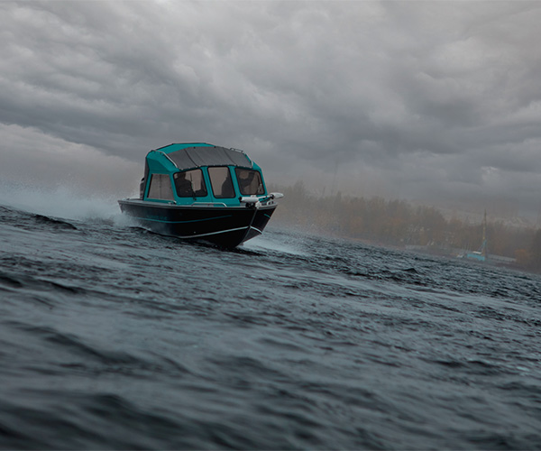 Aluminium-Motorboot Alumagic 640 HT - Ein neues Niveau der Entspannung