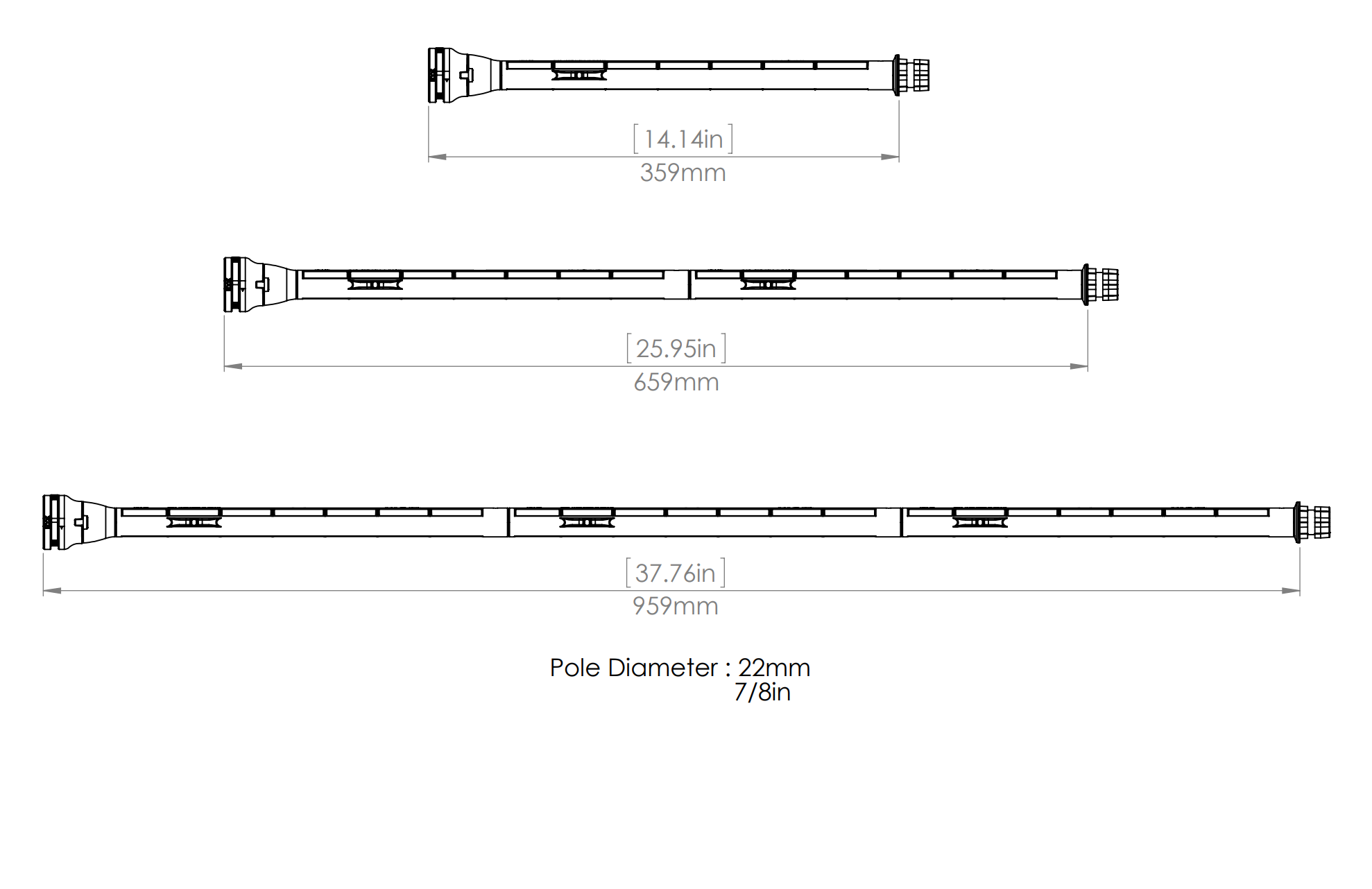 Railblaza 360 LED Rundumlicht / Navigationlicht Weißes Zweifarbiges Licht