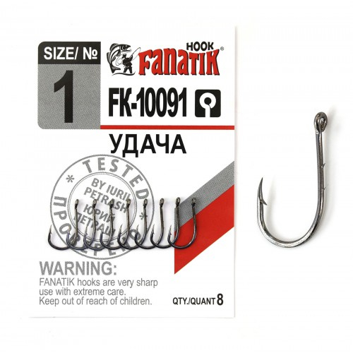FANATIK Haken FK-10091 GLÜCK Friedfische VHI-Carbon (13 mm - 20.5 mm)