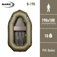 BARK Schlauchboot B-230C - 2,3m Für 2 Personen Mit Bimini Tent