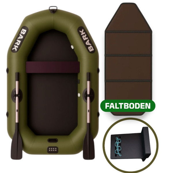 Bark B-220 BOOK, B-240 BOOK, Paddelboot mit Lattenboden klappbar, 1 Person + abnehmbarer Heckspiegel